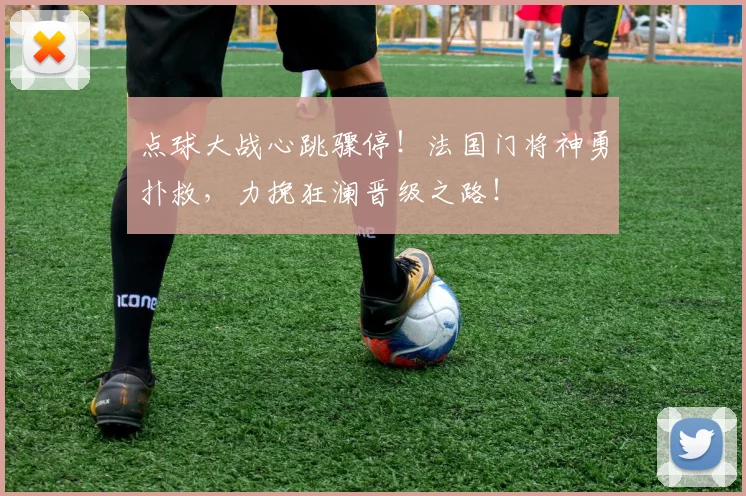 点球大战心跳骤停！法国门将神勇扑救，力挽狂澜晋级之路！